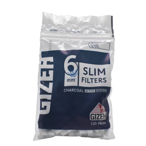 FILTROS GIZEH SLIM CON CARBON x 120
