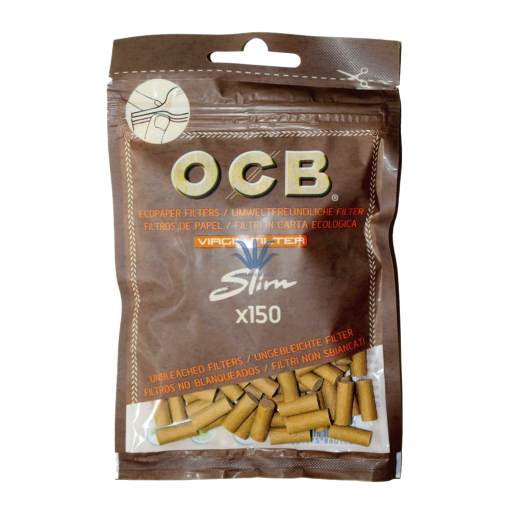 FILTROS OCB SLIM NO BLANQUEADOS x 150
