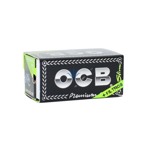 PAPEL OCB PREMIUM ROLLS SLIM 4m + TIPS