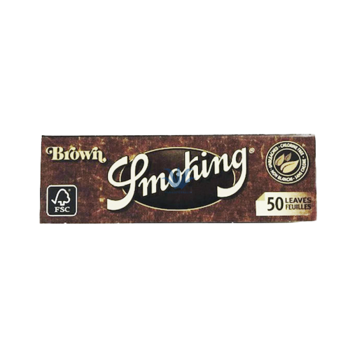 PAPEL SMOKING BROWN NO BLANQUEADO 1¼
