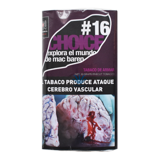 TABACO MAC BAREN CHOICE DARK CHOCOLATE x 30gr