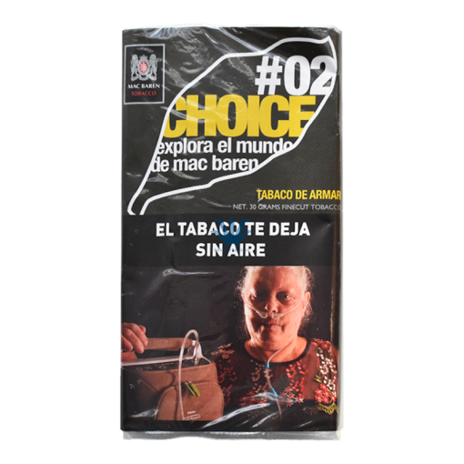 TABACO MAC BAREN CHOICE VANILLA x 30gr