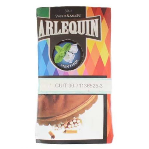 arlequin tabaco menthol 30gr grow shop venta