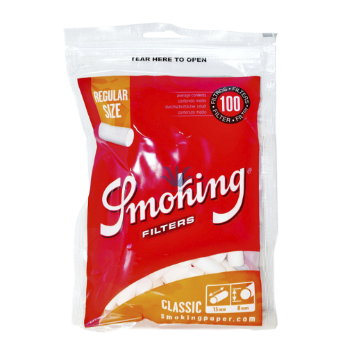 FILTROS SMOKING REGULARES x 100