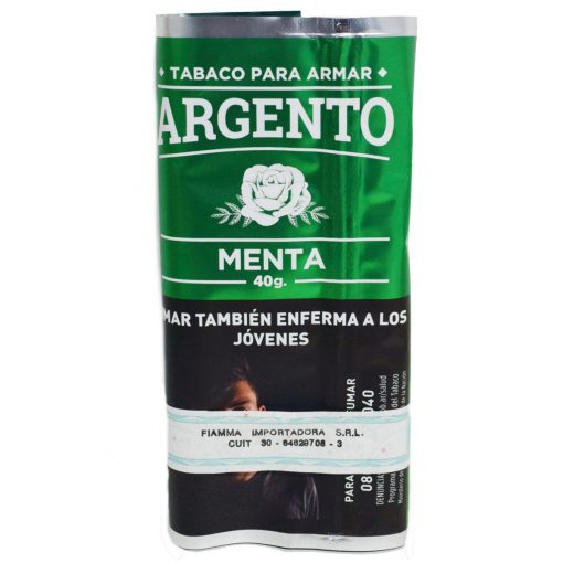 tabaco argento menta venta