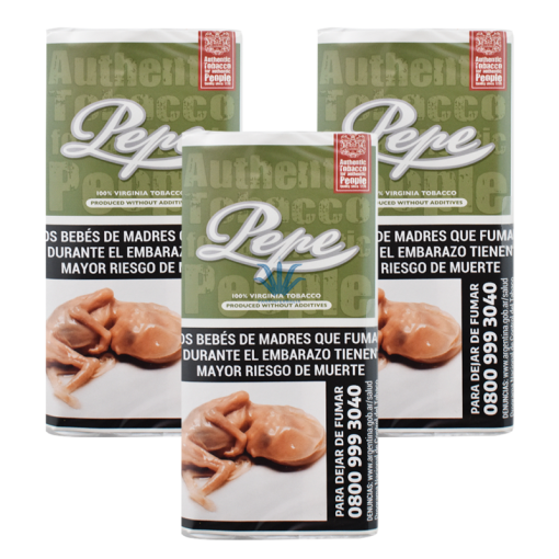 TABACO PEPE VIRGINIA GREEN 30gr - Image 2