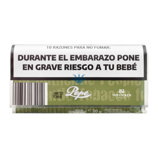 TABACO PEPE VIRGINIA GREEN 30gr - Image 4