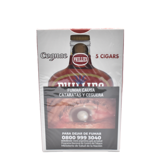 CIGARRO PHILLIES BLUNT DE COGNAC x 5