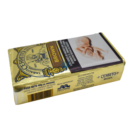 TABACO CERRITO BROWN CHOCOLATE x 40gr - Image 2