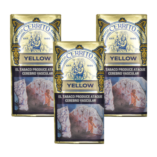 TABACO CERRITO YELLOW VAINILLA x 40gr - Image 5