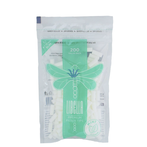 FILTROS LIBELLA SLIM MENTOLADOS x 200