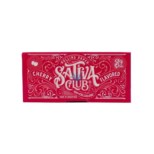 PAPEL DE CELULOSA TRANSPARENTE SATIVA CLUB CEREZA 78mm