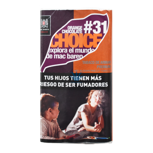 TABACO MAC BAREN CHOICE ORANGE & CHOCOLATE 30gr