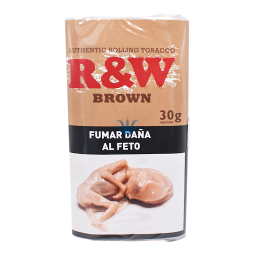 TABACO R&W CERTIFIED BROWN 30gr