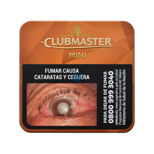 CIGARROS CLUBMASTER MINI BROWN CHOCOLATE x20