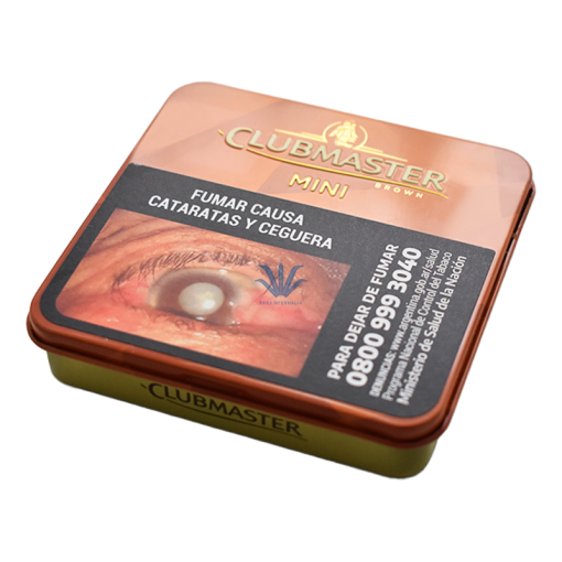 CIGARROS CLUBMASTER MINI BROWN CHOCOLATE x20 - Image 2