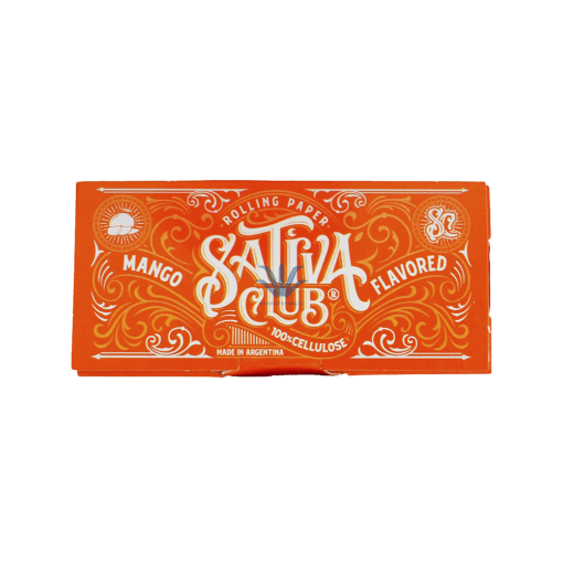 PAPEL DE CELULOSA TRANSPARENTE SATIVA CLUB MANGO  1¼