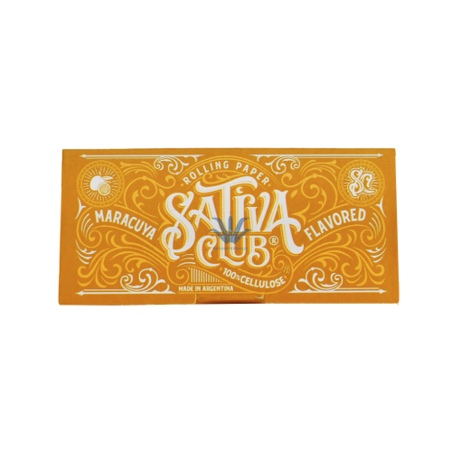 PAPEL DE CELULOSA TRANSPARENTE SATIVA CLUB MARACUYA