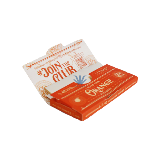 PAPEL DE CELULOSA TRANSPARENTE SATIVA CLUB ORANGE - Image 2