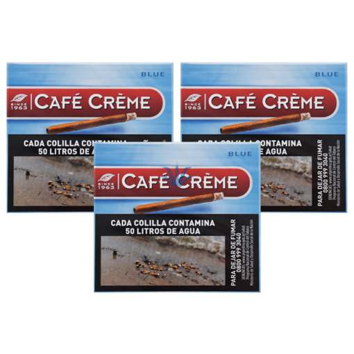 CIGARROS CAFE CREME BLUE x 10u - Image 5