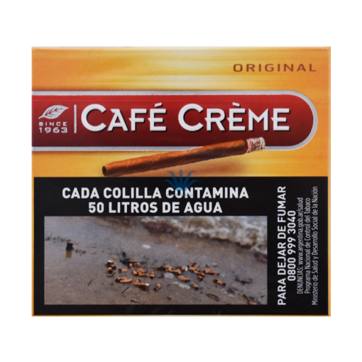 CIGARROS CAFE CREME ORIGINAL x10u