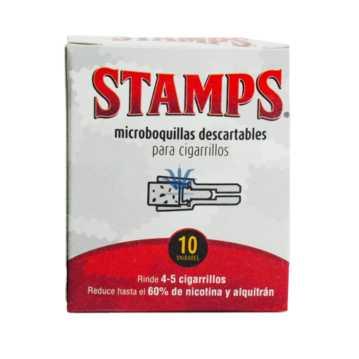 BOQUILLA DESCARTABLE STAMPS x10