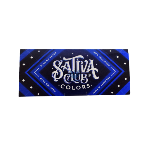 PAPEL CELULOSA SATIVA CLUB COLORS AZUL 1¼