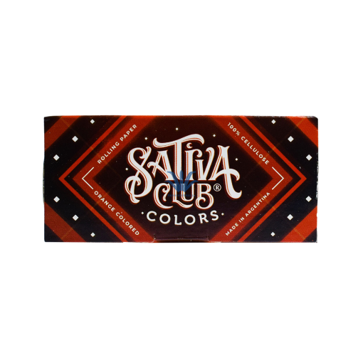 PAPEL CELULOSA SATIVA CLUB COLORS NARANJA 1¼