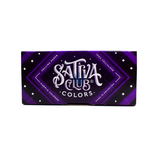 PAPEL CELULOSA SATIVA CLUB COLORS PURPLE