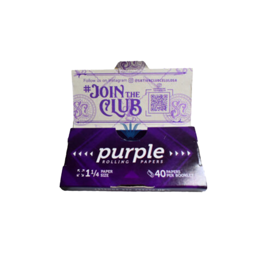 PAPEL CELULOSA SATIVA CLUB COLORS PURPLE - Image 2