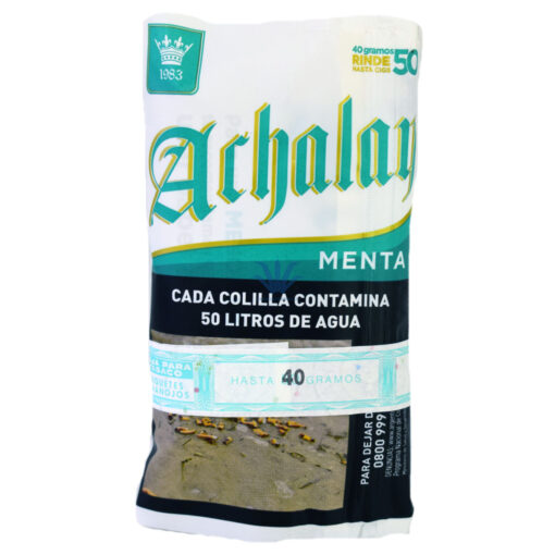 TABACO ACHALAY MENTA 40gr