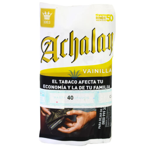 TABACO ACHALAY VAINILLA 40gr
