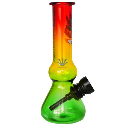 BONG DE VIDRIO PYREX MINI MULTICOLOR 12cm