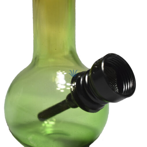 BONG DE VIDRIO PYREX MINI MULTICOLOR REDONDO 12cm - Image 2