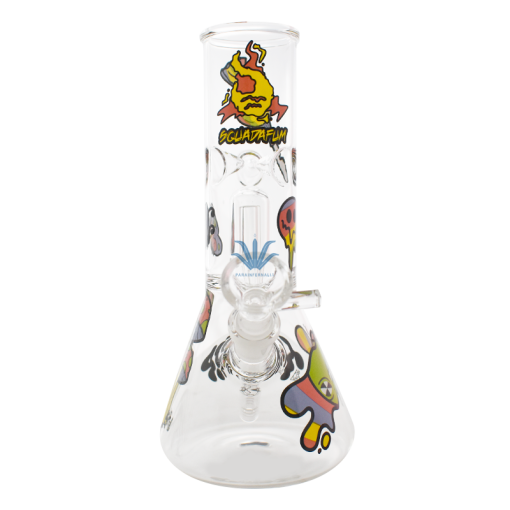 BONG GLASS ICE SQUADAFUM PRECOLADOR Y ATRAPAHIELO 22CM - Image 2