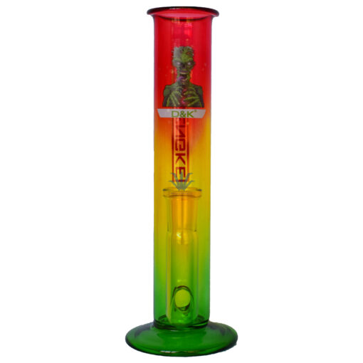 BONG PYREX MULTICOLOR RECTO 20CM