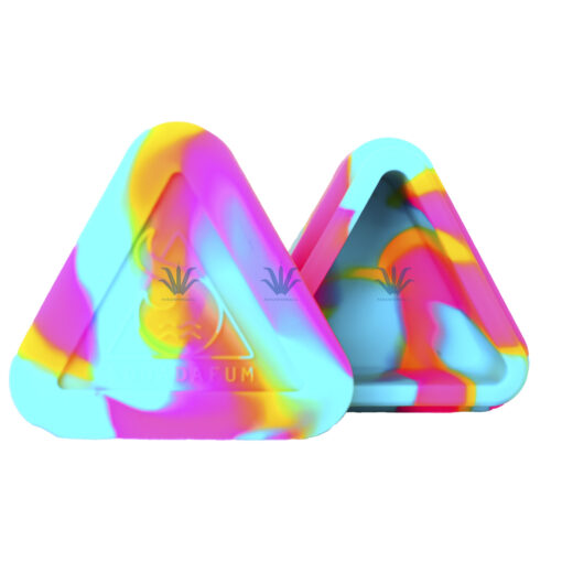 RECIPIENTE TRIANGULO DE SILICONA SQUADAFUM - Image 4
