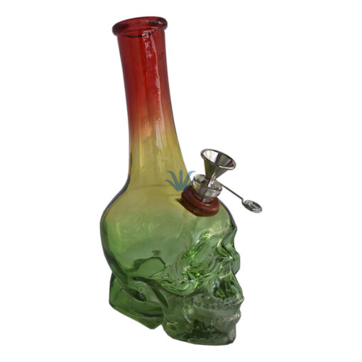 BONG D&K CALAVERA MULTICOLOR 25CM - Image 2