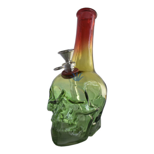 BONG D&K CALAVERA MULTICOLOR 25CM - Image 3