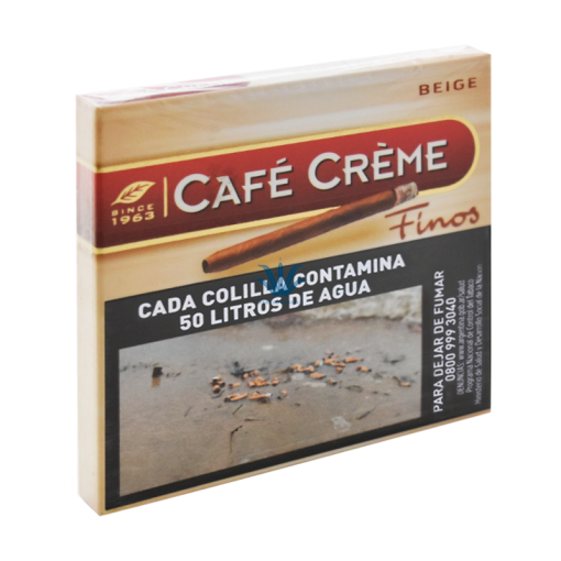 CIGARROS CAFE CREME BEIGE FINOS VAINILLA x10U - Image 2