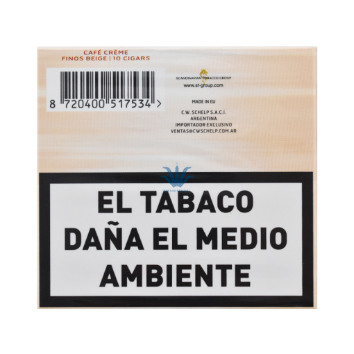 CIGARROS CAFE CREME BEIGE FINOS VAINILLA x10U - Image 4
