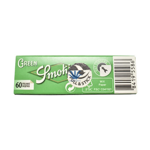 PAPEL SMOKING GREEN 70MM - Image 3