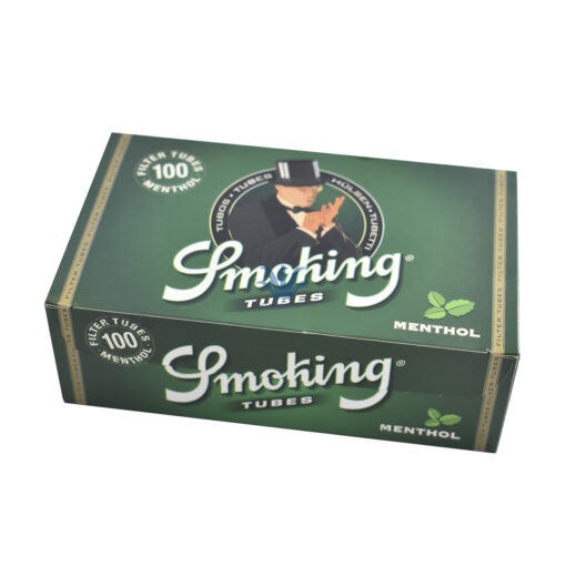 TUBOS PARA RELLENAR SMOKING MENTOL X 100U - Image 3