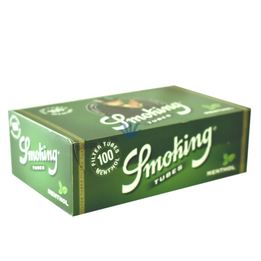 TUBOS PARA RELLENAR SMOKING MENTOL X 100U