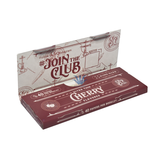 PAPEL CELULOSA SATIVA CLUB CHERRY KING SIZE - Image 2