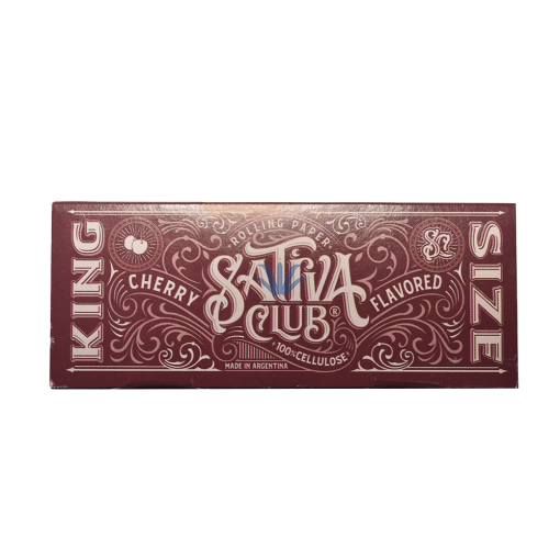 PAPEL CELULOSA SATIVA CLUB CHERRY KING SIZE