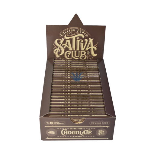 PAPEL CELULOSA SATIVA CLUB CHOCOLATE KING SIZE - Image 4