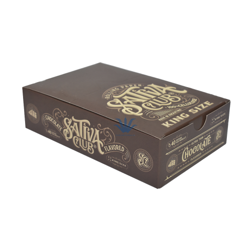 PAPEL CELULOSA SATIVA CLUB CHOCOLATE KING SIZE - Image 5
