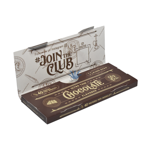 PAPEL CELULOSA SATIVA CLUB CHOCOLATE KING SIZE - Image 2