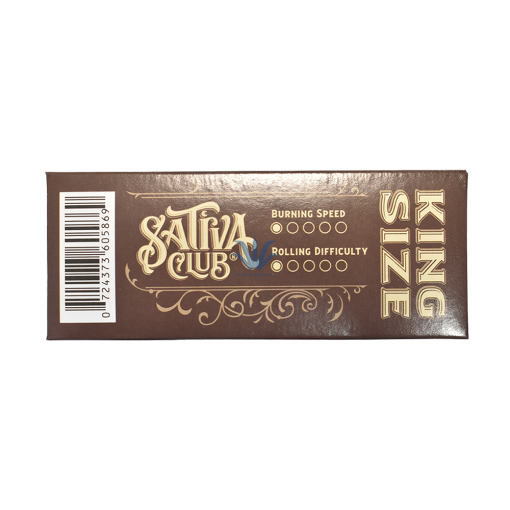 PAPEL CELULOSA SATIVA CLUB CHOCOLATE KING SIZE - Image 3